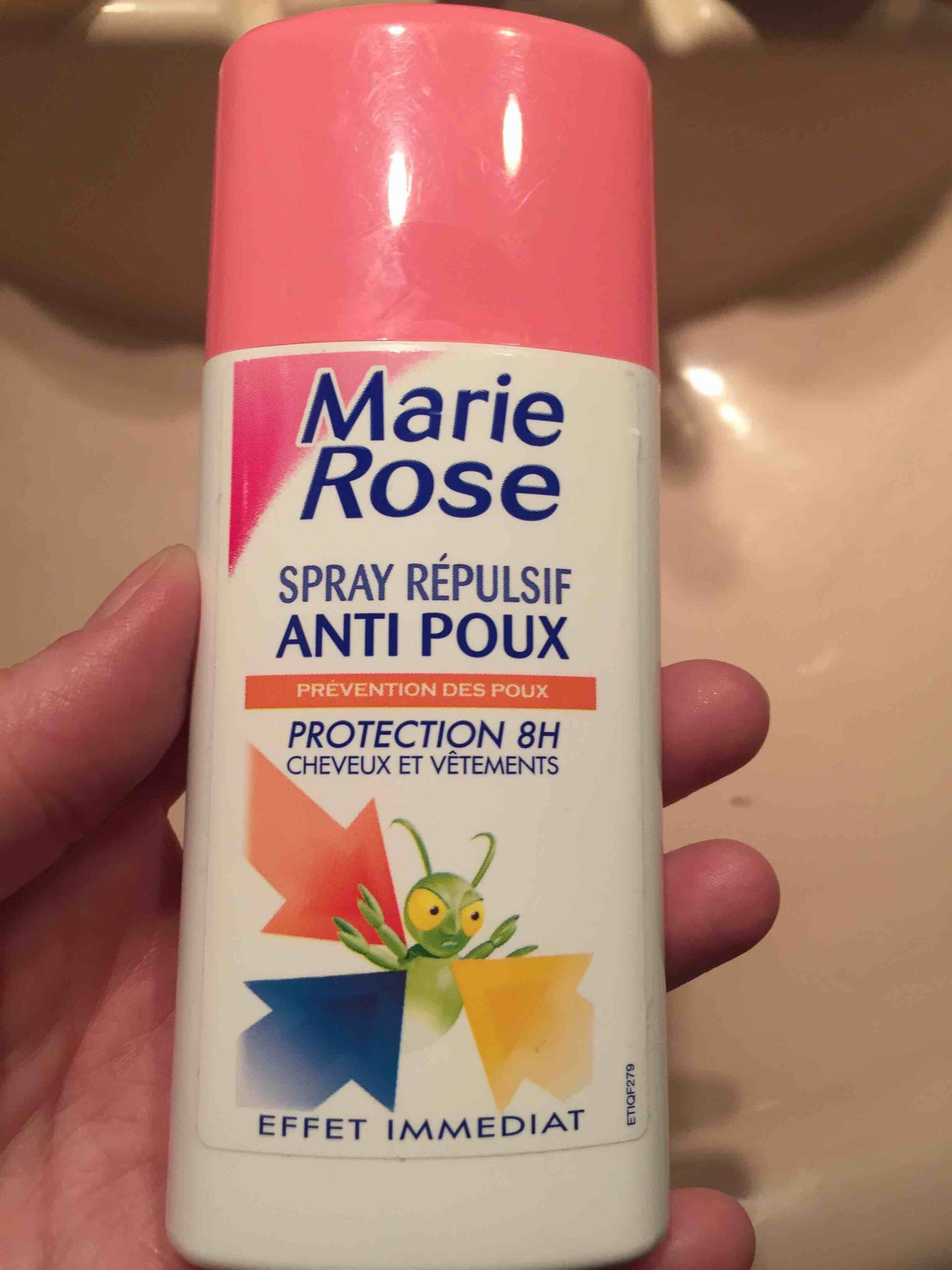 Composition MARIE ROSE Spray répulsif anti-poux protection 8h - UFC-Que  Choisir