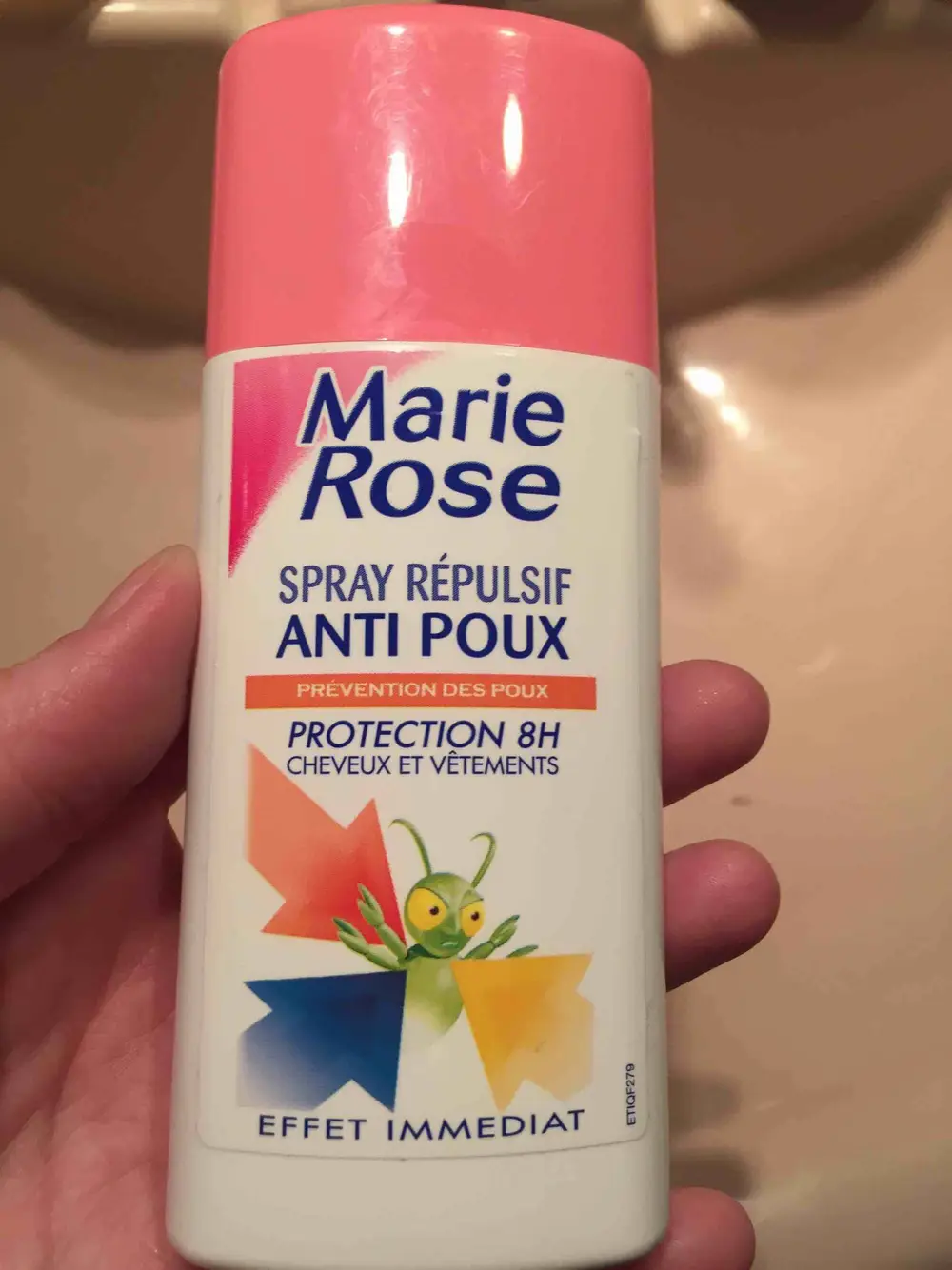 MARIE ROSE - Spray répulsif anti-poux protection 8h