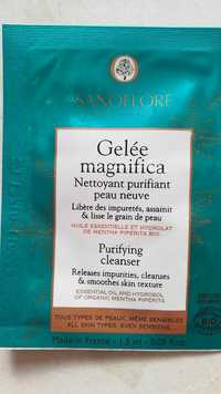 SANOFLORE - Gelée magnifica - Nettoyant purifiant peau neuve bio