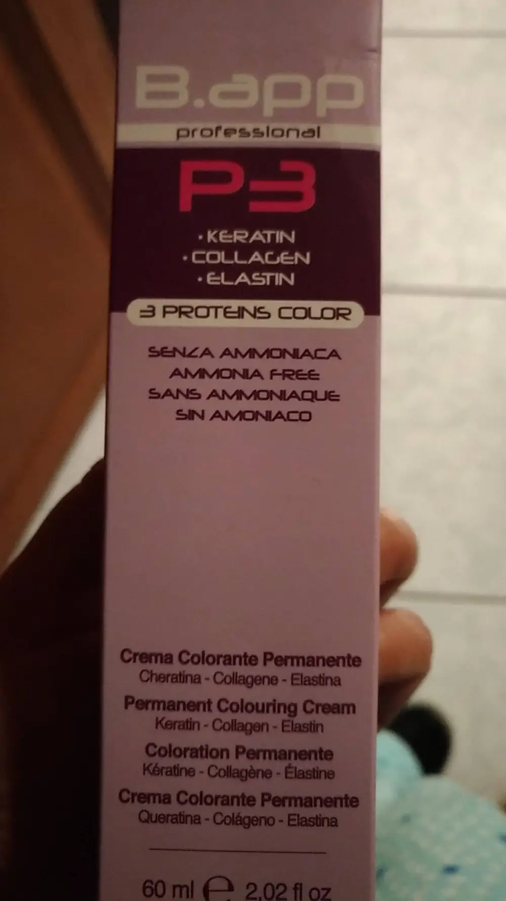 B.APP BEAUTY APPLICATION - P3 - Coloration permanente