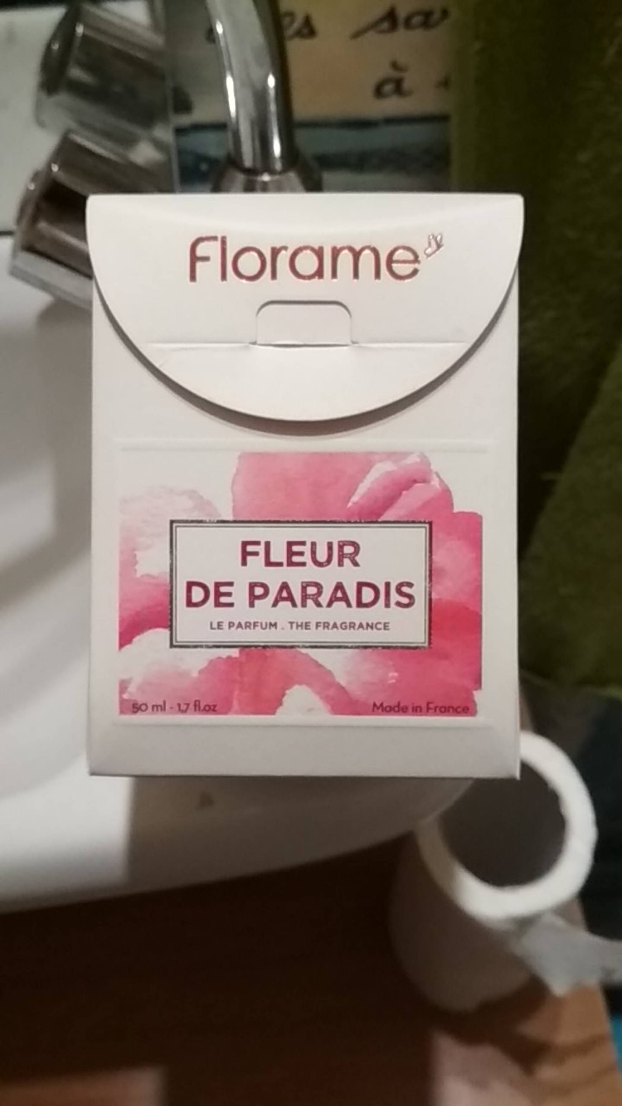 FLORAME - Fleur de paradis - Le parfum