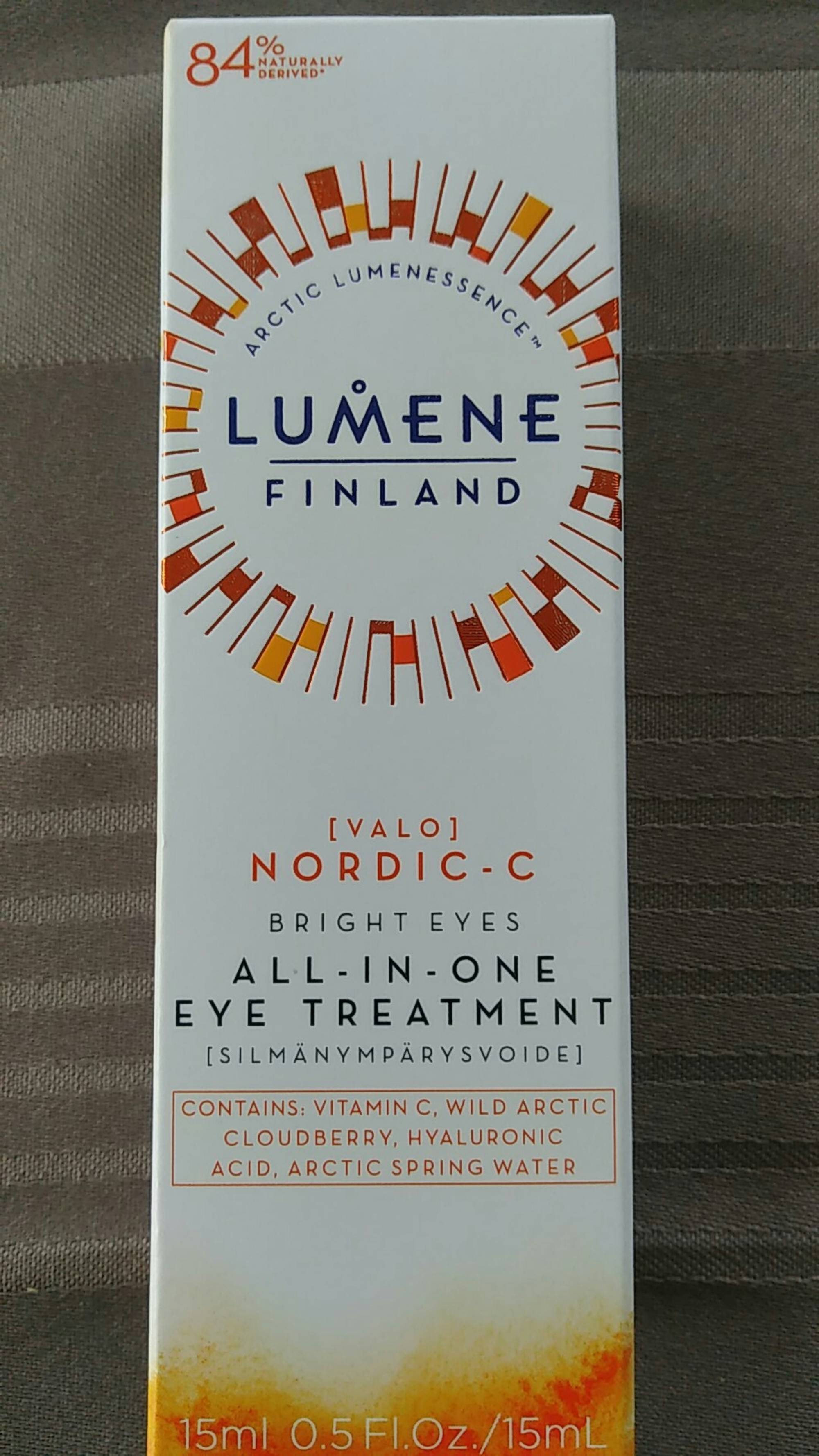 LUMENE - Nordic-C - Eye treatment all in one