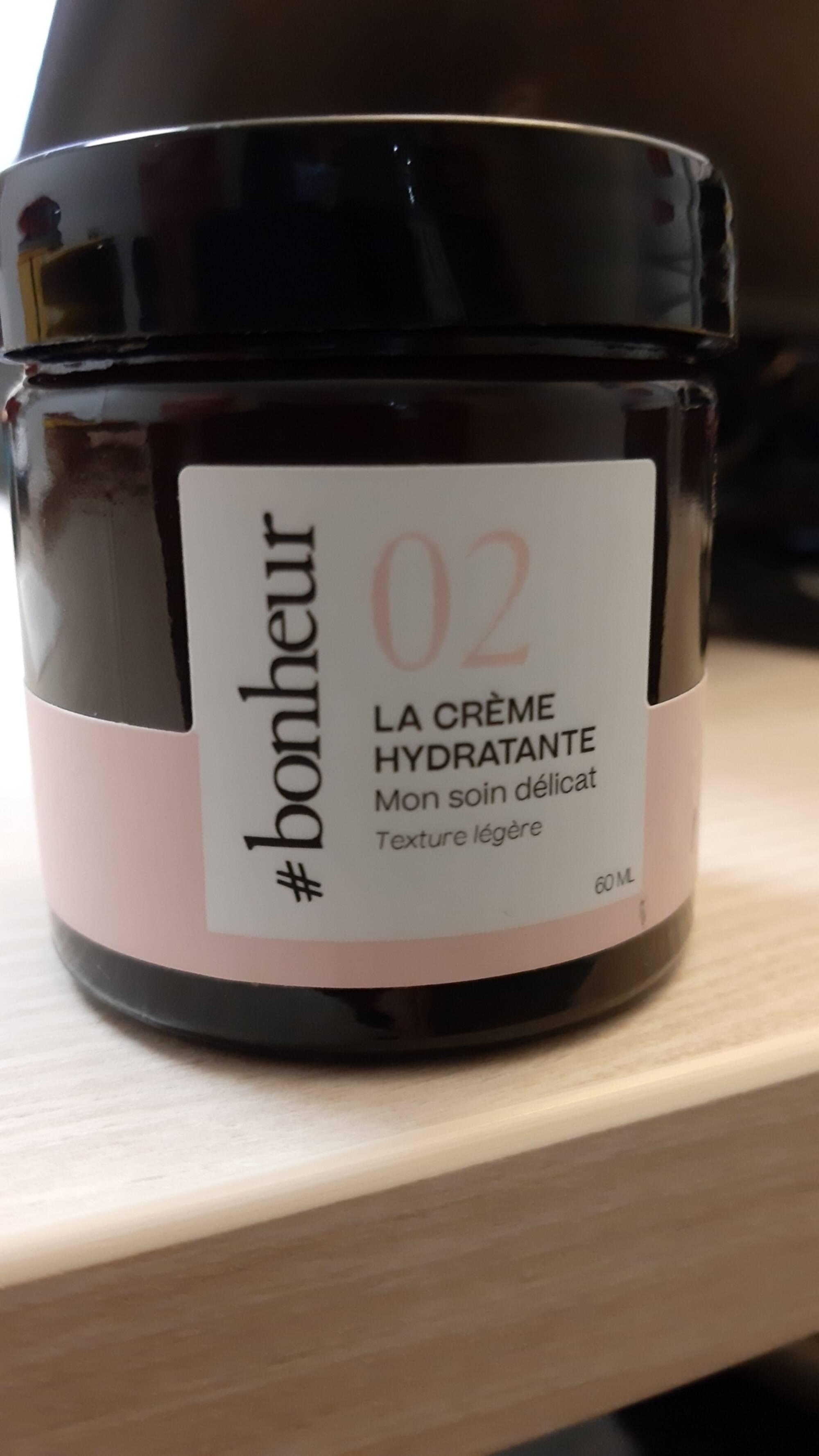 BONHEUR - Mon soin délicat - La crème hydratante 02
