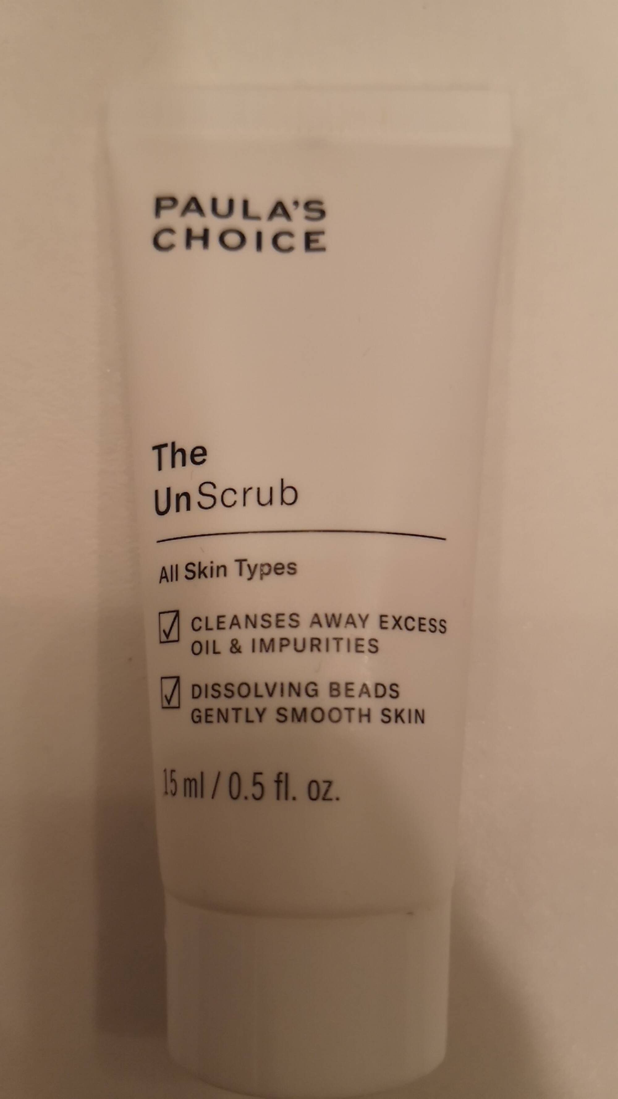 PAULA'S CHOICE - The unscrub - All skin types