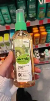 ALVERDE - Volumen-kick spray bio-kiwi & bio-apfelminze