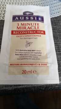 AUSSIE - 3 minute miracle - Reconstructor deep conditioner