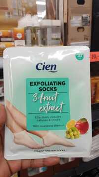 CIEN - 3-fruit extract - Exfoliating socks