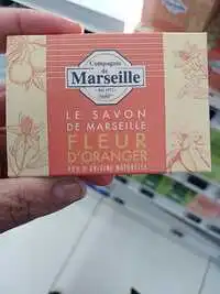 LA COMPAGNIE DE MARSEILLE - Le savon de Marseille à fleur d'oranger