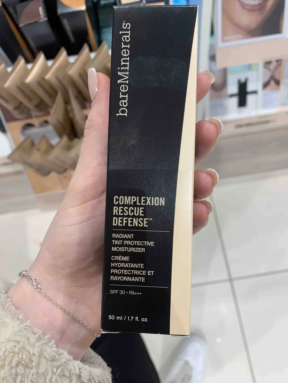 BAREMINERALS - Complexion rescue defense - Crème hydratante 