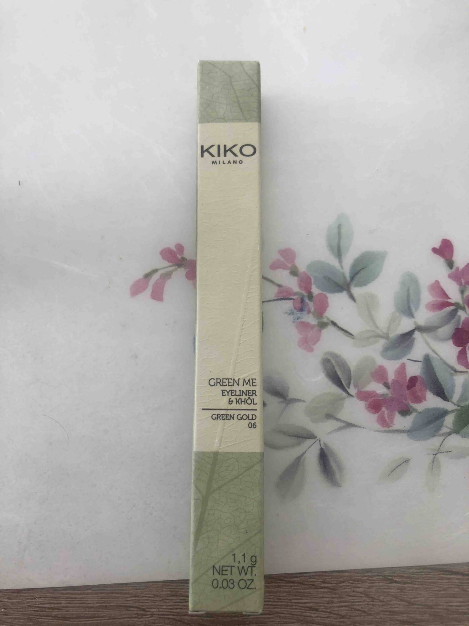 KIKO MILANO - Green me - Eyeliner & khol Green Gold 06