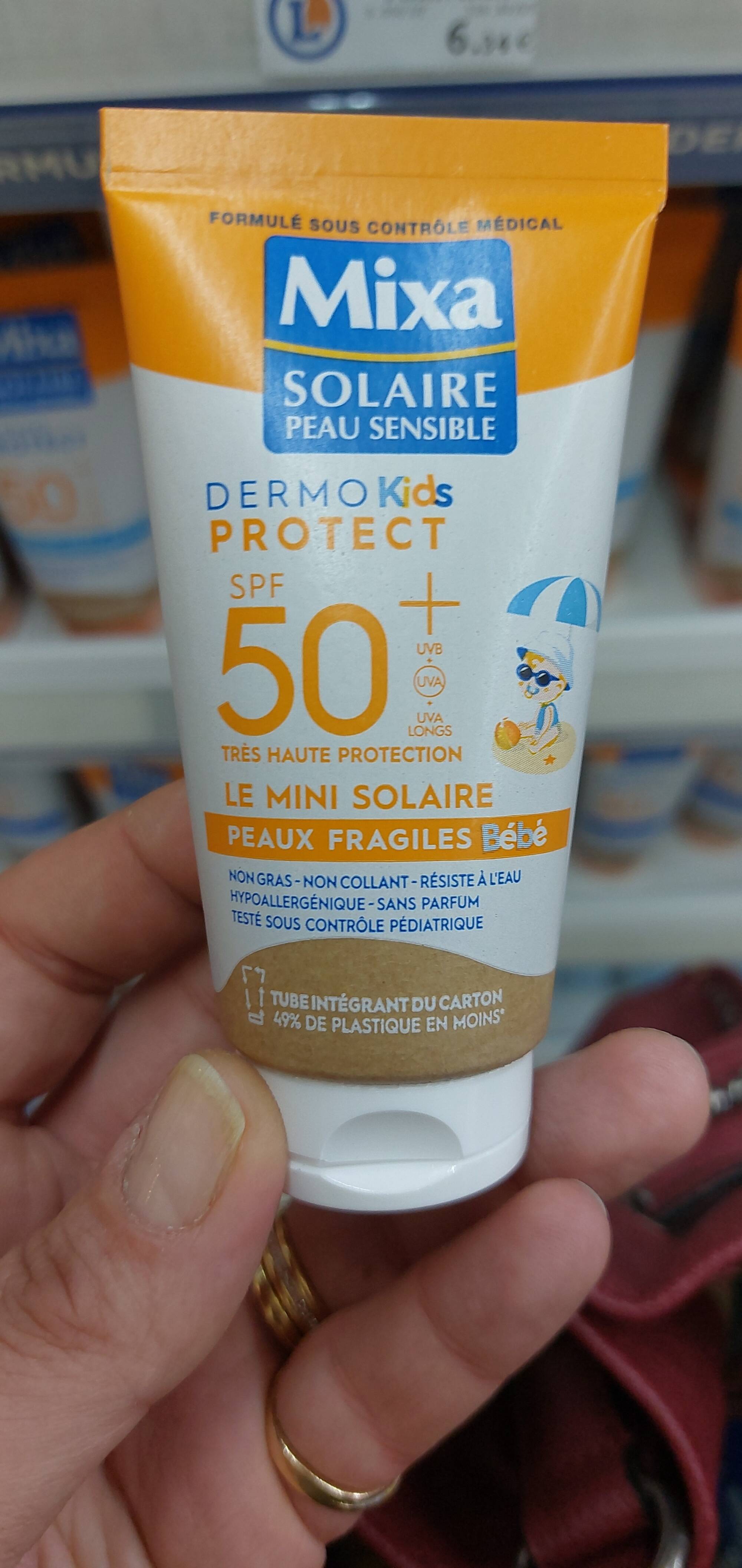 MIXA - Protect solaire peau fragiles bébé SPF 50+