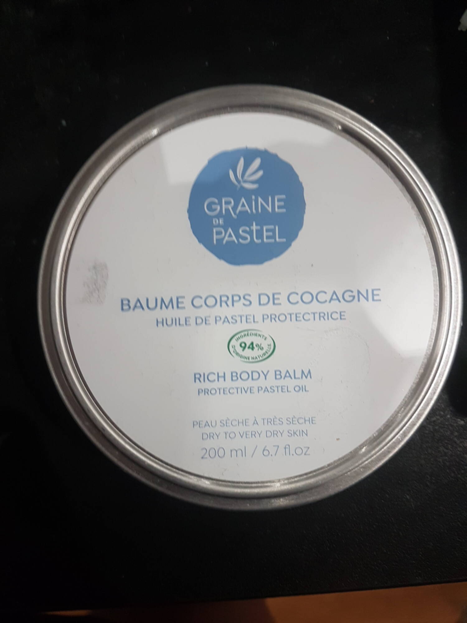 GRAINE DE PASTEL - Baume corps de cocagne