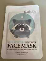 LOOK AT ME - Raccoon - Aqua moisture face mask