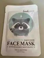 LOOK AT ME - Raccoon - Aqua moisture face mask