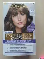 L'ORÉAL - Excellence cool creme - Coloration triple soin 6.11 blond foncé ultra cendré