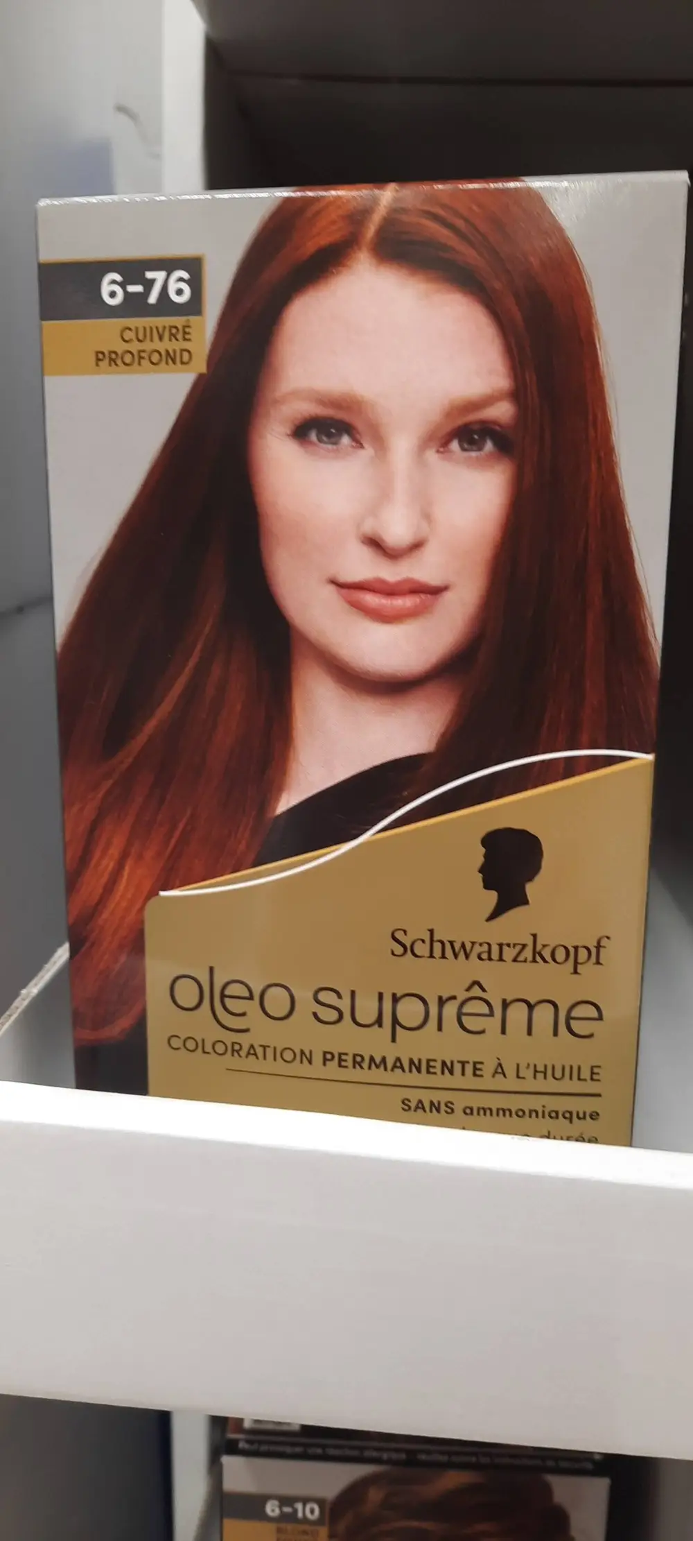 SCHWARZKOPF - Oleo suprême - Coloration permanente à l'huile 676 cuivré profond