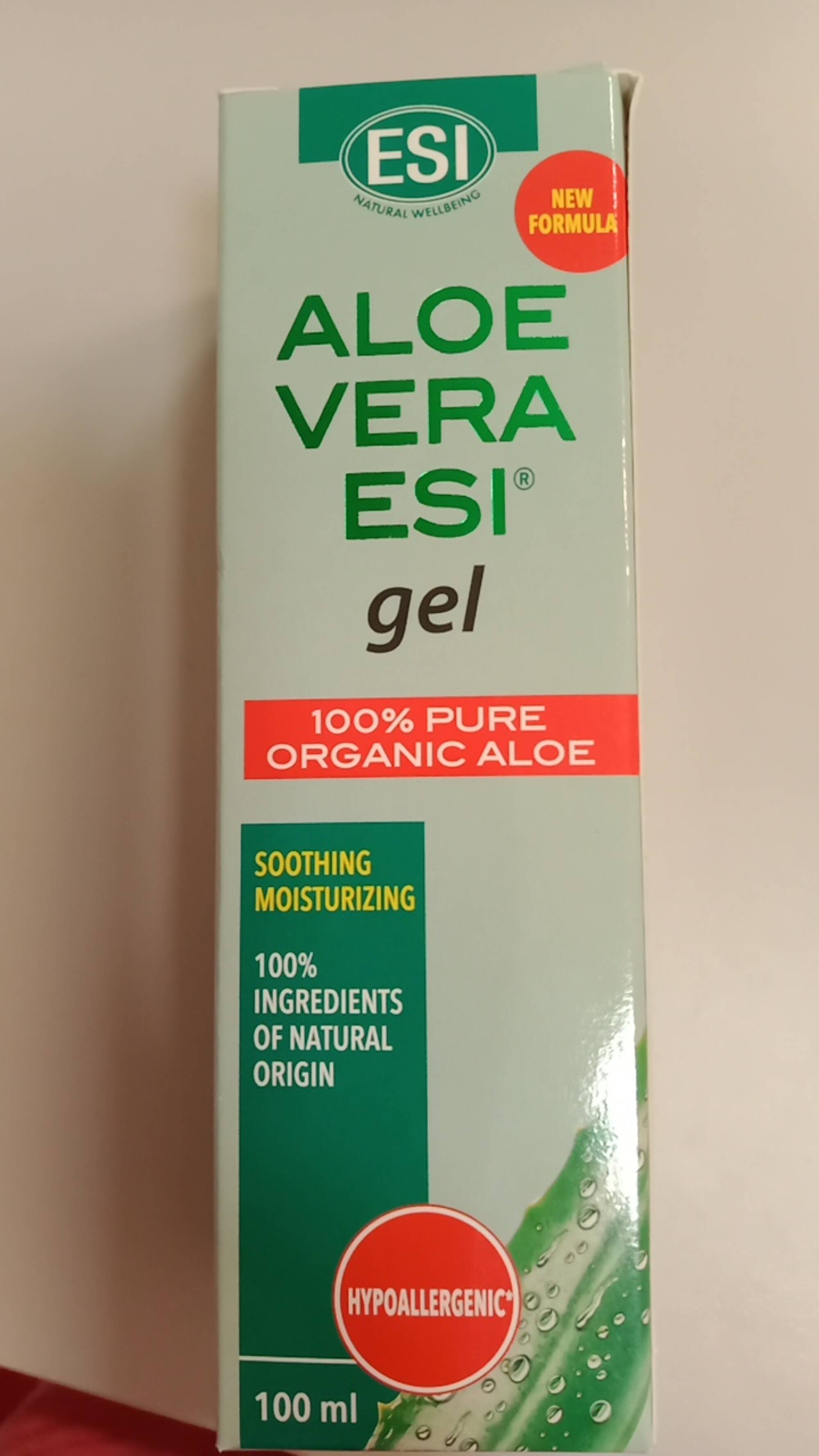 ESI - Aloe vera gel 100% pure