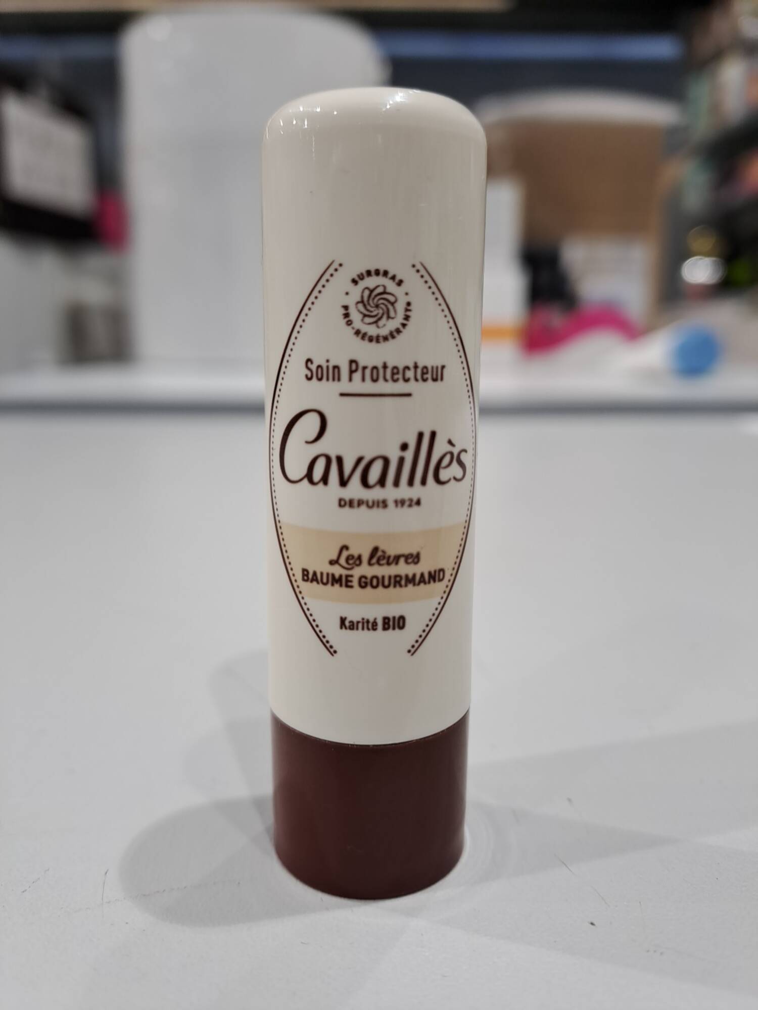 CAVAILLES - Baume lèvres gourmand karité bio