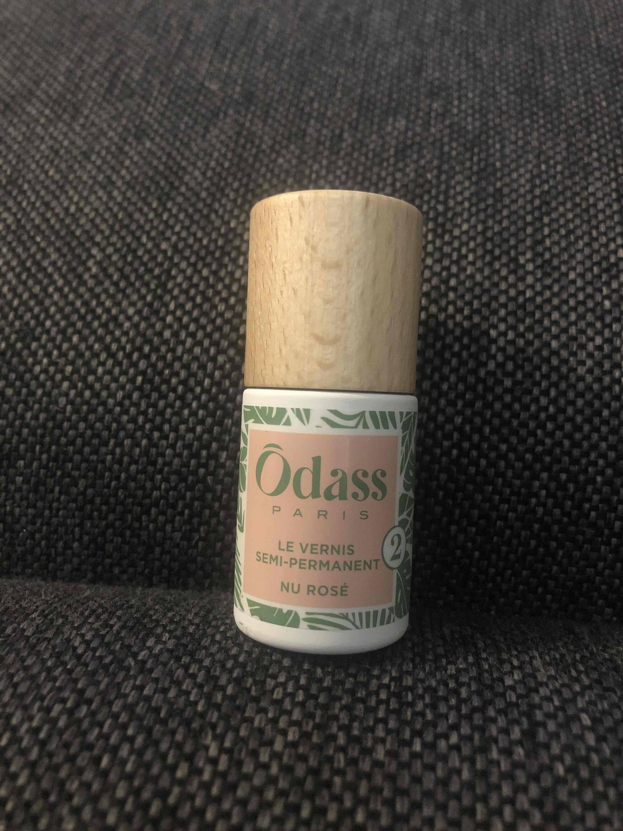 ÔDASS - Le vernis semi-permanent nu rosé 2