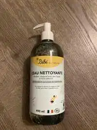 BÉBÉ AU NATUREL - L’eau nettoyante aloe vera et extraits de calendula bio