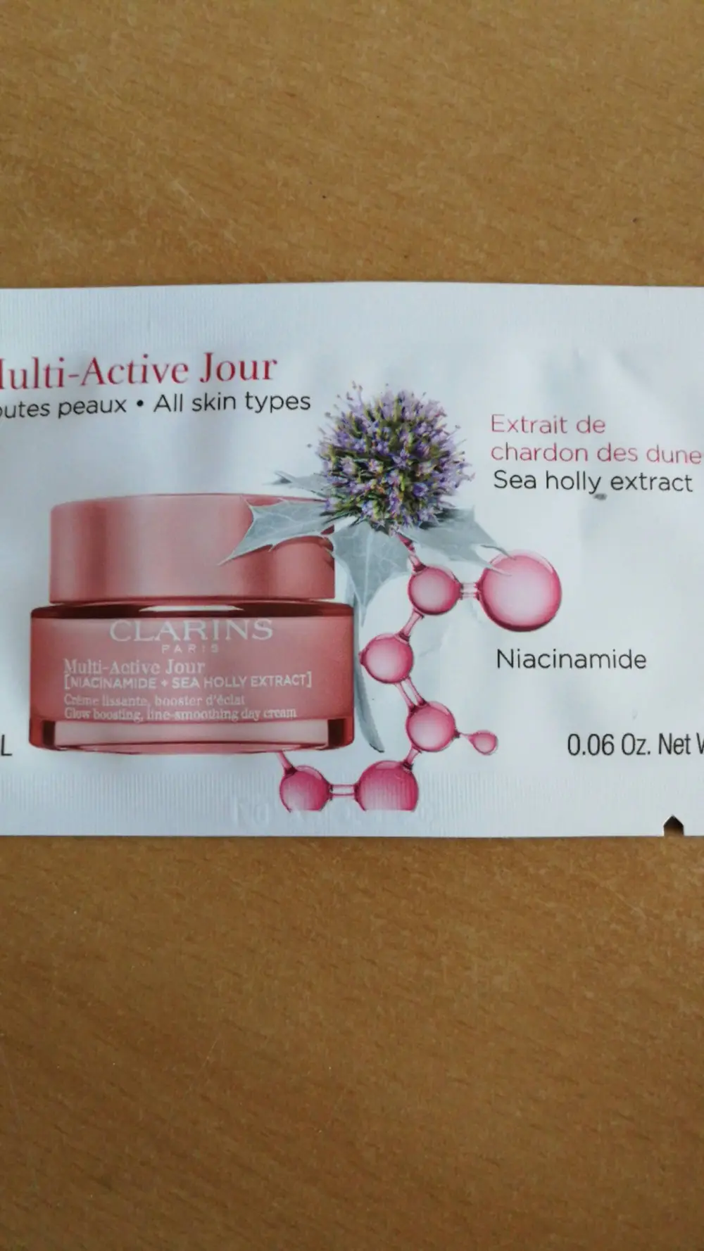 CLARINS - Multi-active jour - Crème lissante booster d'éclat