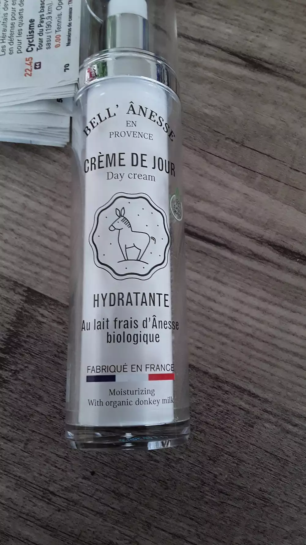 BELL'ÂNESSE EN PROVENCE - Crème de jour au lait frais d'Ânesse
