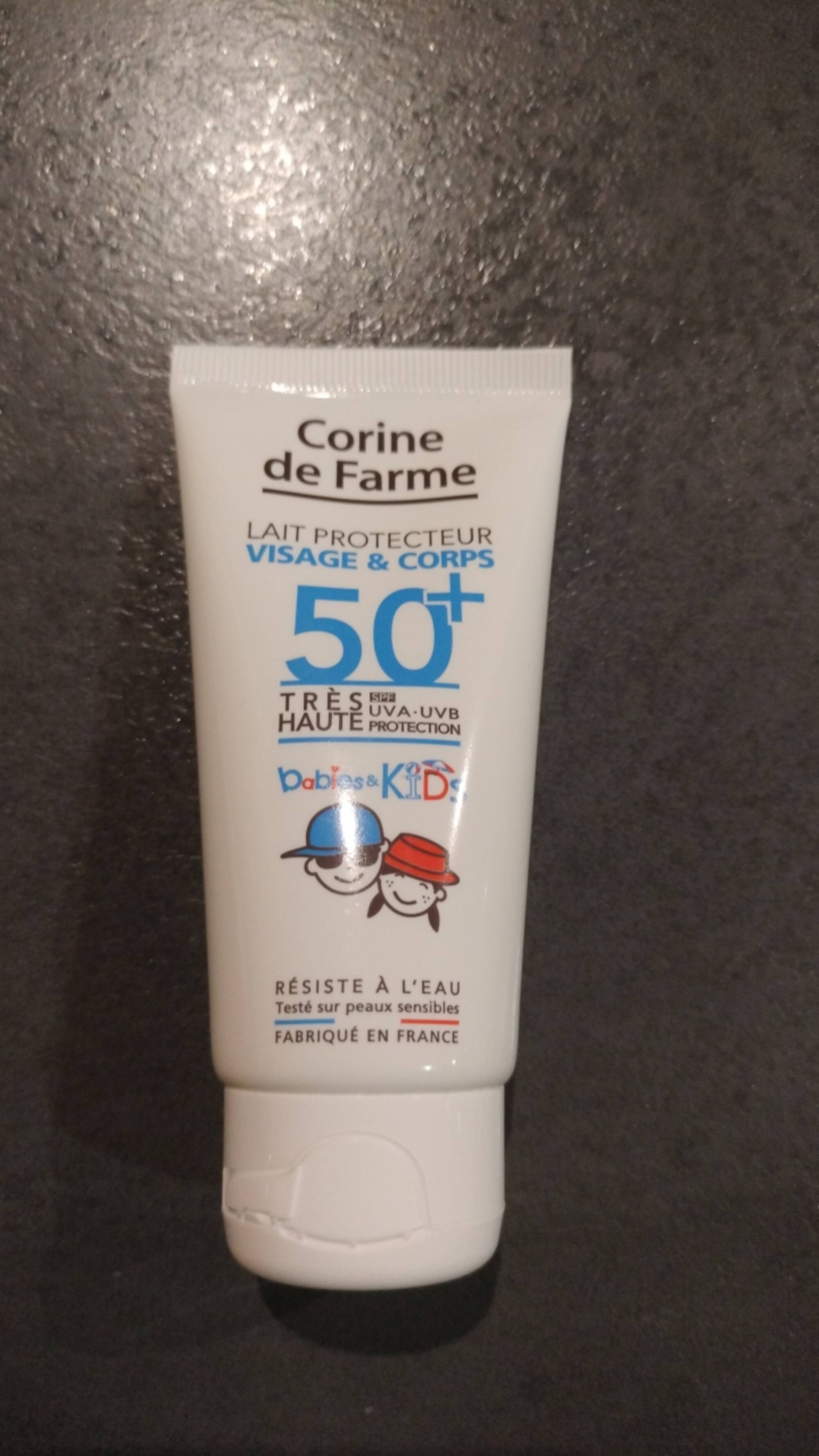 CARINE DE FARME - Kids - Lait protecteur visage et corps SPF 50+