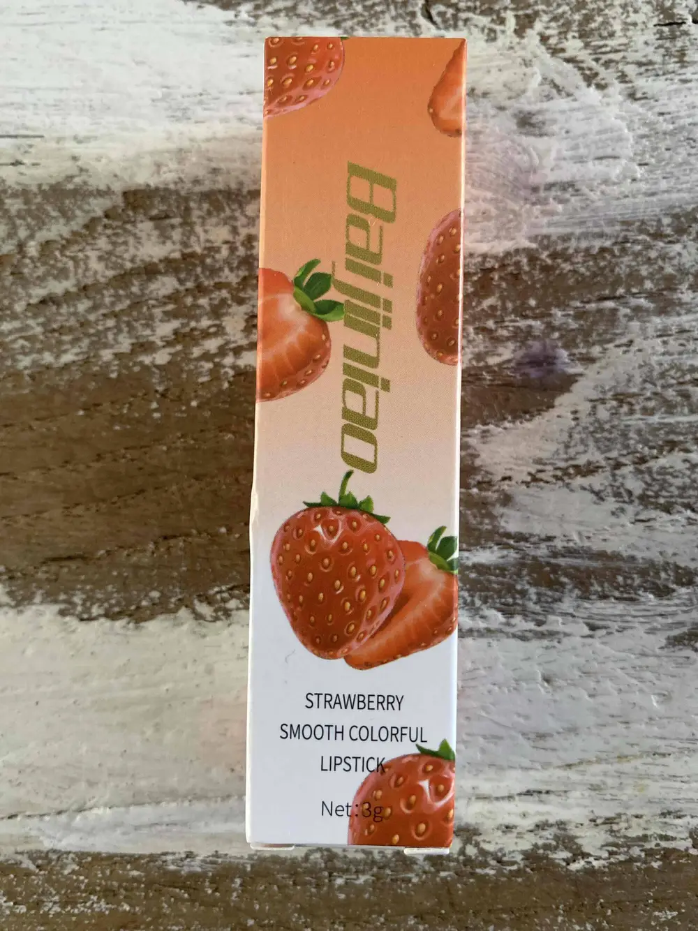 BAIJINIAO - Strawberry smooth colorful lipstick 