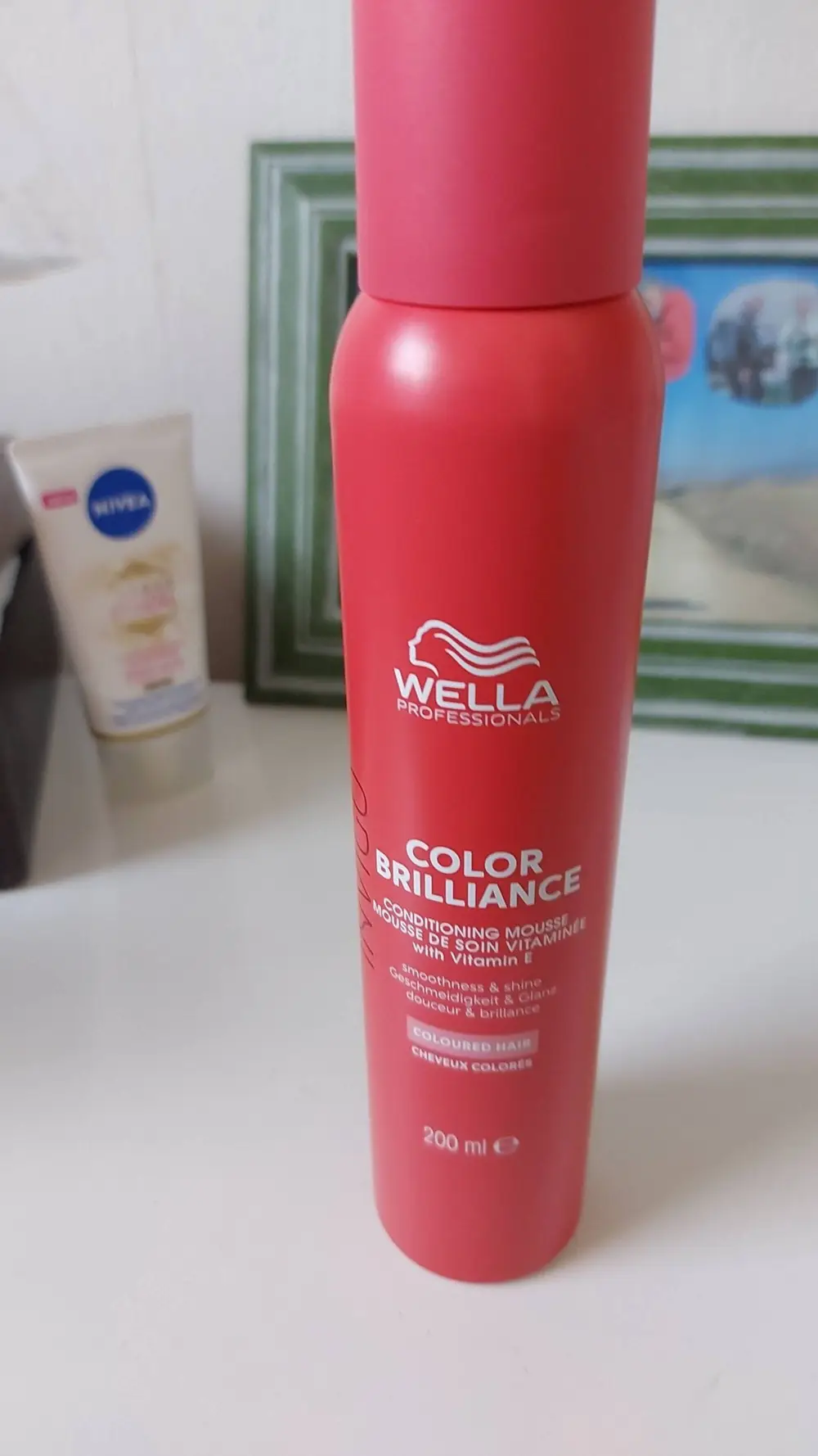 WELLA - Color brilliance - Mousse de soin vitaminée