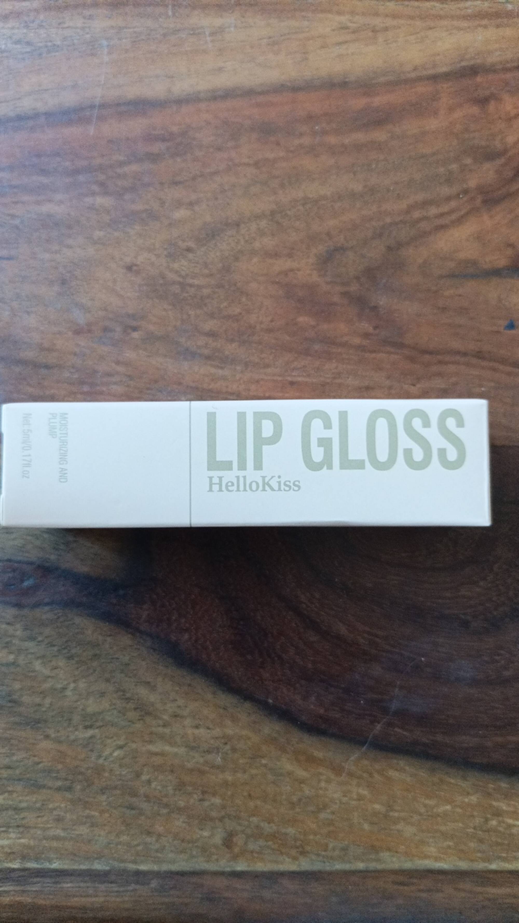 HELLO KISS - Lip gloss moisturizing and plump