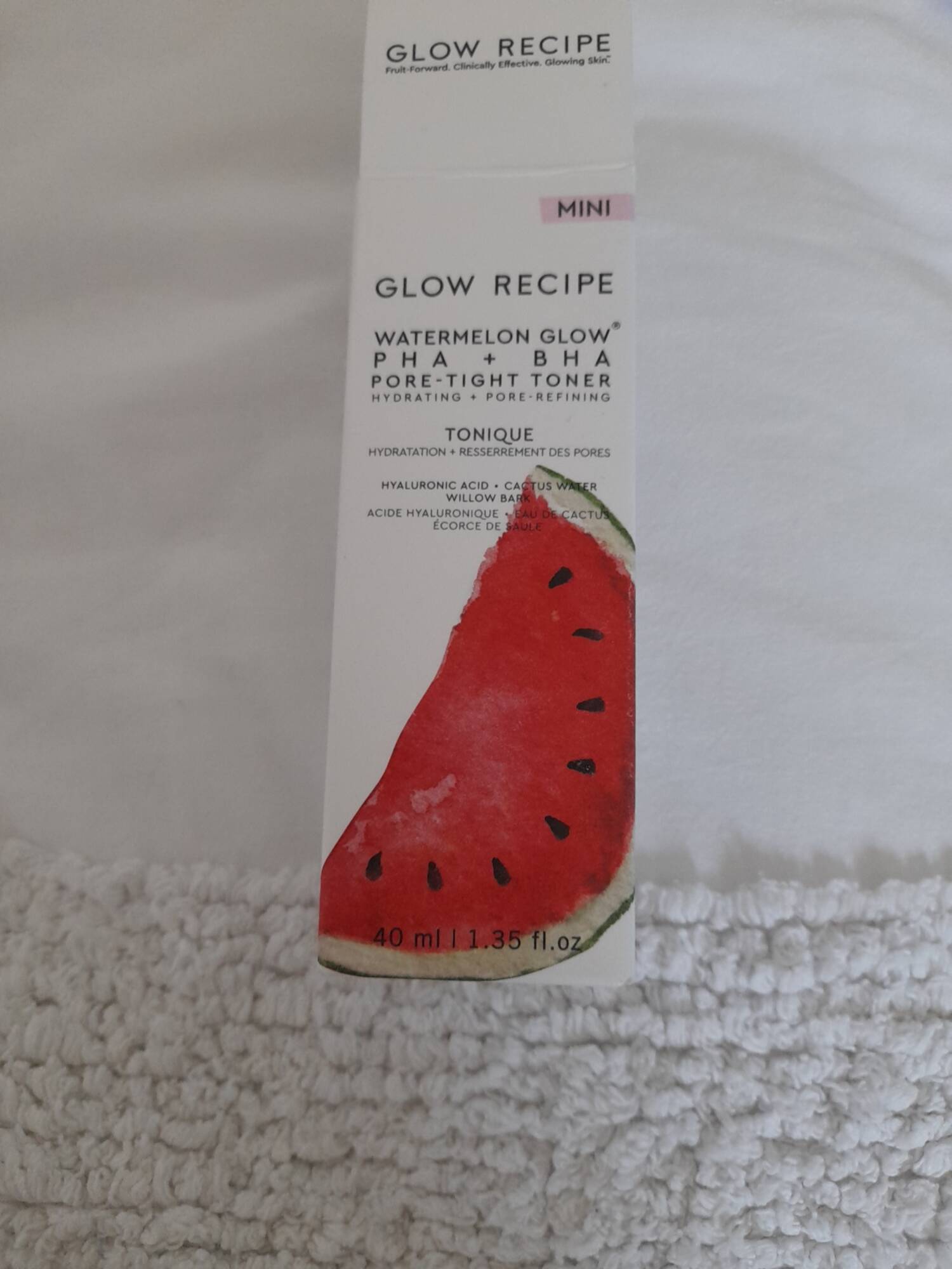 GLOW RECIPE - Watermelon glow PHA BHA pore-tight toner