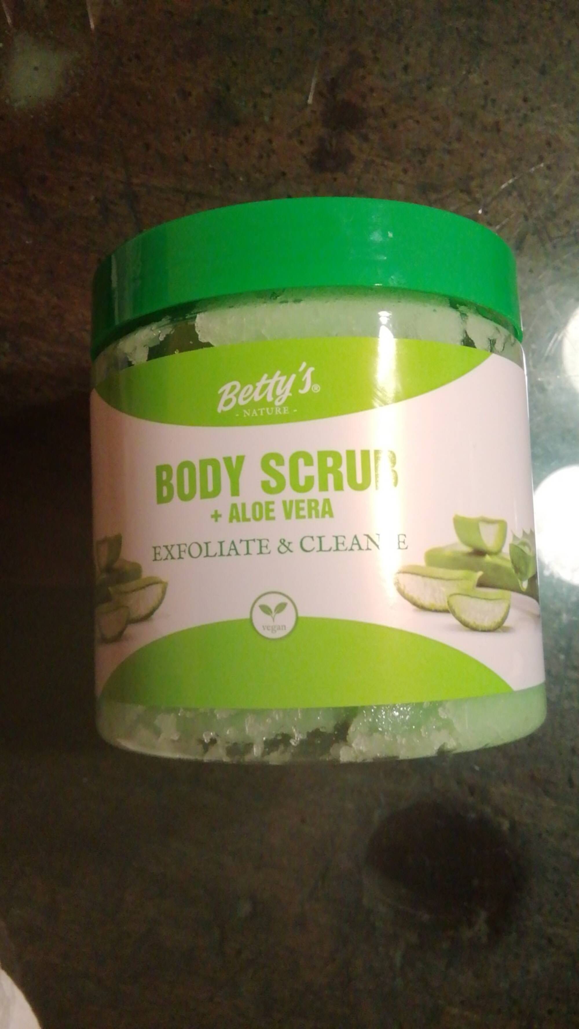 BETTY'S - Body scrub aloe vera 