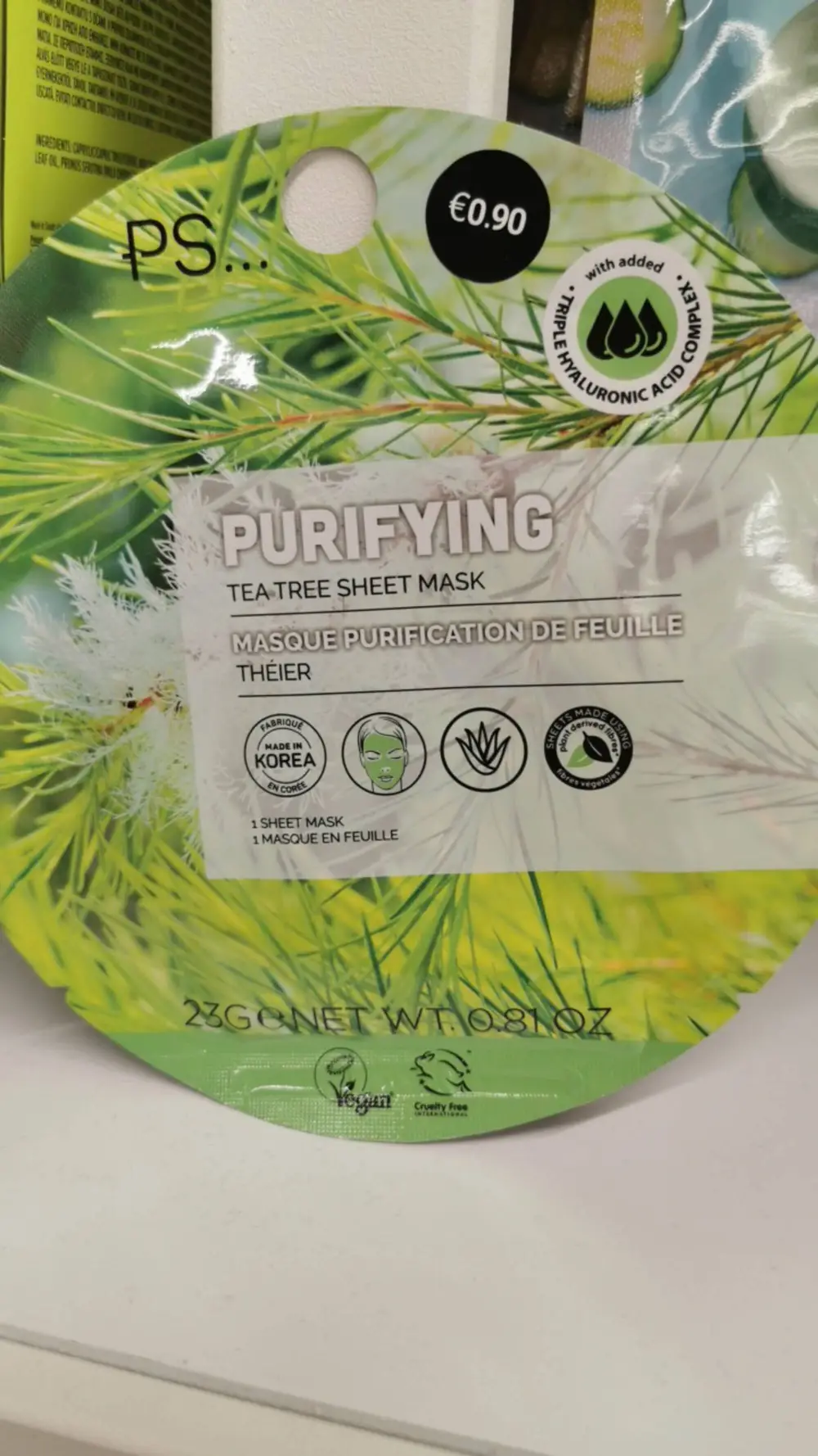 PRIMARK - PS...Purifying - Masque purification de feuille