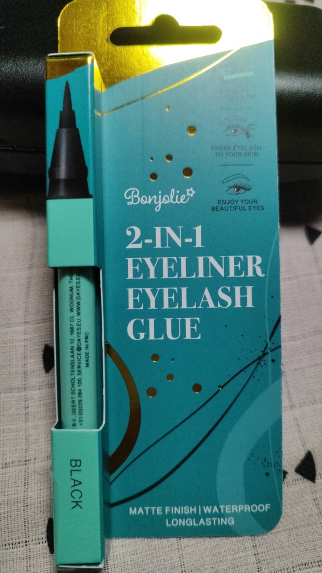 BONJOLIE - 2-in-1 Eyeliner et eyelash glue