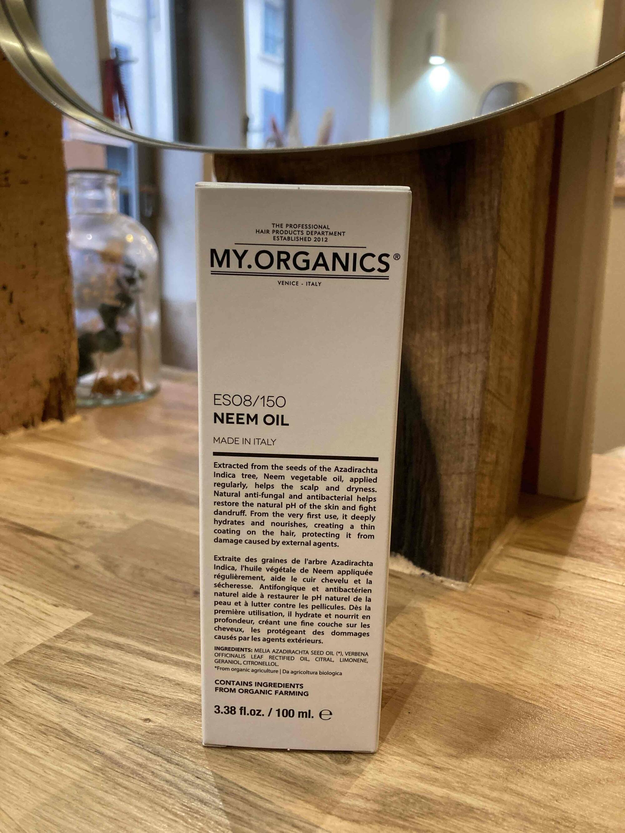 MY. ORGANICS - Neem oil ES08/150