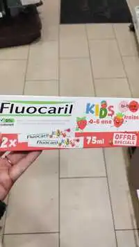 FLUOCARIL - kids - Dentifrice fraise bi-fluoré