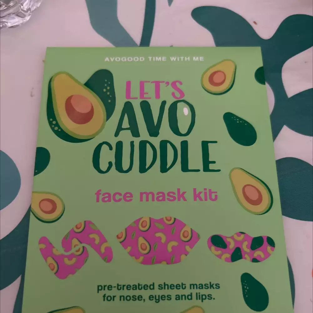 AVOGOOD TIME WITH ME - Let’s avo cuddle - Face mask kit