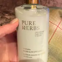 ADA COSMETICS - Pure herbs - Lotion mains et corps