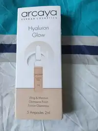 ARCAYA - Hyaluron glow - Lifting & moisture glamouros finish