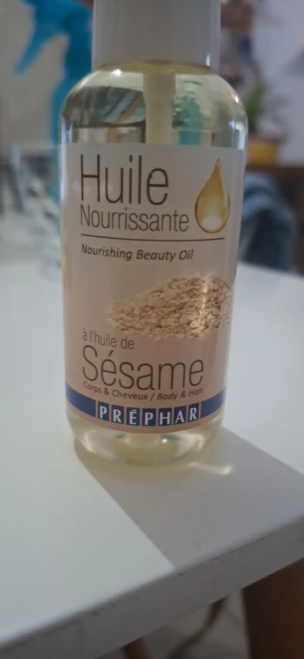 PRÉPHAR - Huile nourrissante à l'huile de sésame