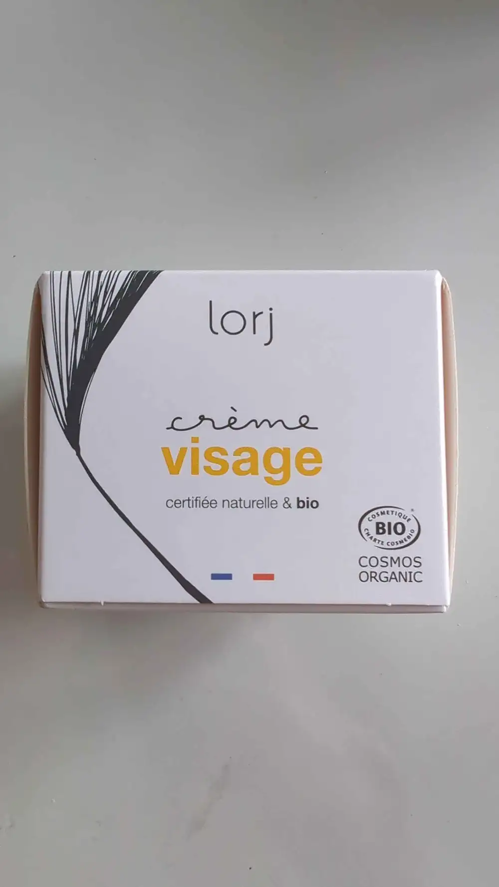 LORJ - Crème visage certifiée naturelle & bio