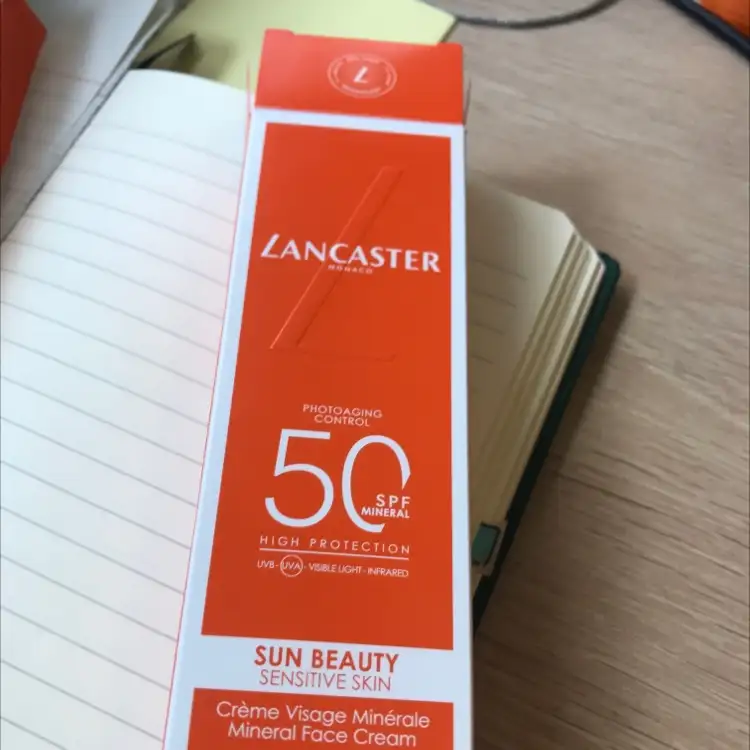 LANCASTER - Sun beauty - Crème visage minérale SPF50