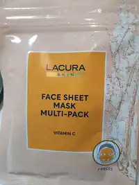 LACURA - Face sheet mask multi-pack