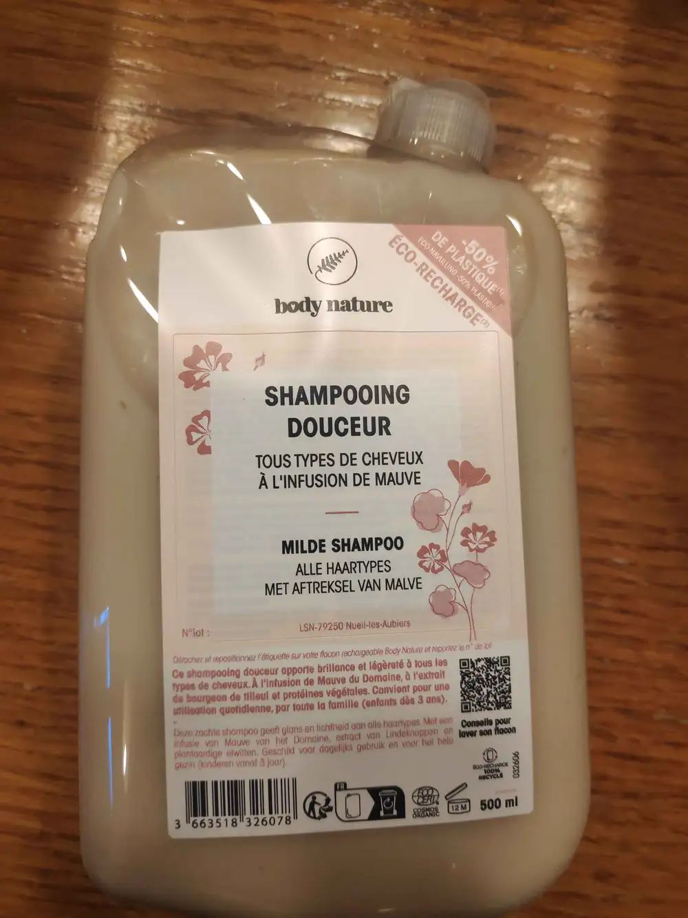 BODY NATURE - Shampooing douceur 