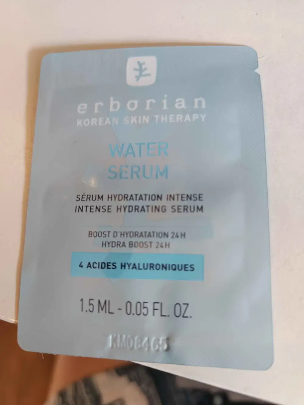 ERBORIAN - Water serum - Sérum hydratation intense
