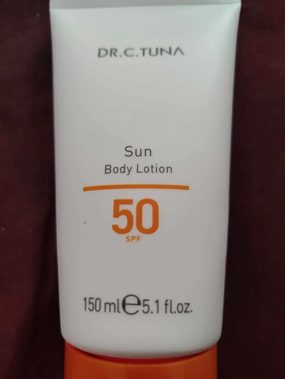 DR. C. TUNA - Sun body lotion SFP50