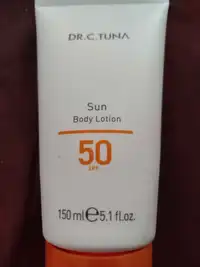 DR. C. TUNA - Sun body lotion SFP50