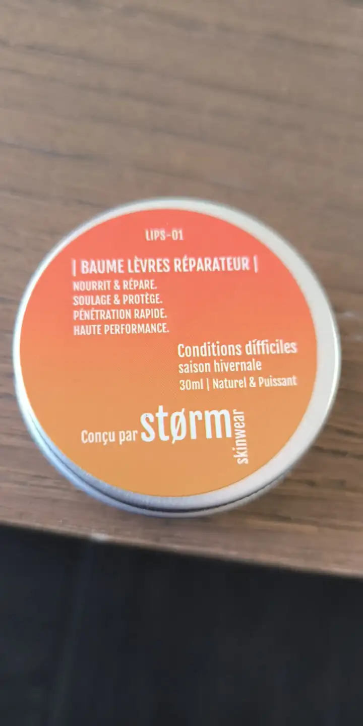 STØRM SKINWEAR - Baume lèvres réparateur