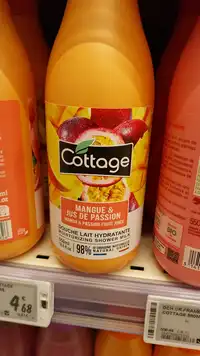 COTTAGE - Mangue & jus de passion - Douche lait hydratante
