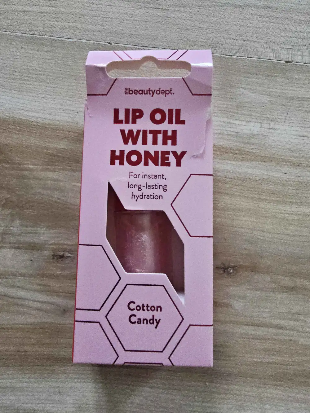 THE BEAUTY DEPT - Cotton candy - Lip oil with honey
